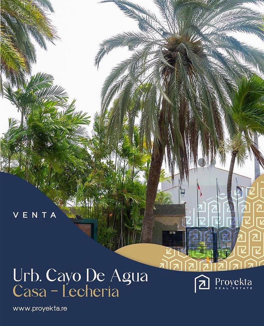 CAYO DE AGUA, Town House en venta, Lecheria